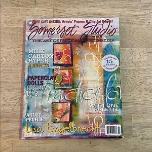 Somerset Studio Magazine July/August 2012 The Art of Paper and Mixed Media
